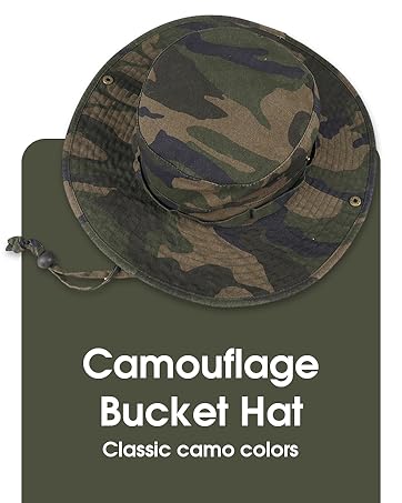 Camo Bucket Hat