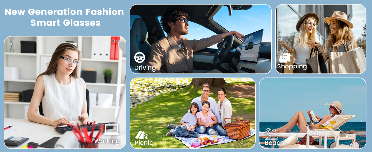 video recording glasses