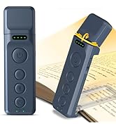 Glocusent 14 LED Sleep Aid Reading Light, Eye Caring Book Light for Reading in Bed, 3 Colors &amp; 5 ...