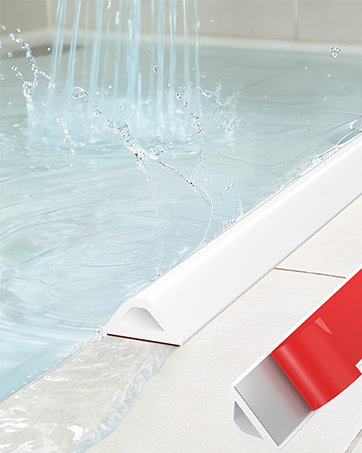 walk in shower water guard