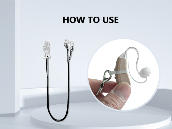 hearing aid clips to prevent loss