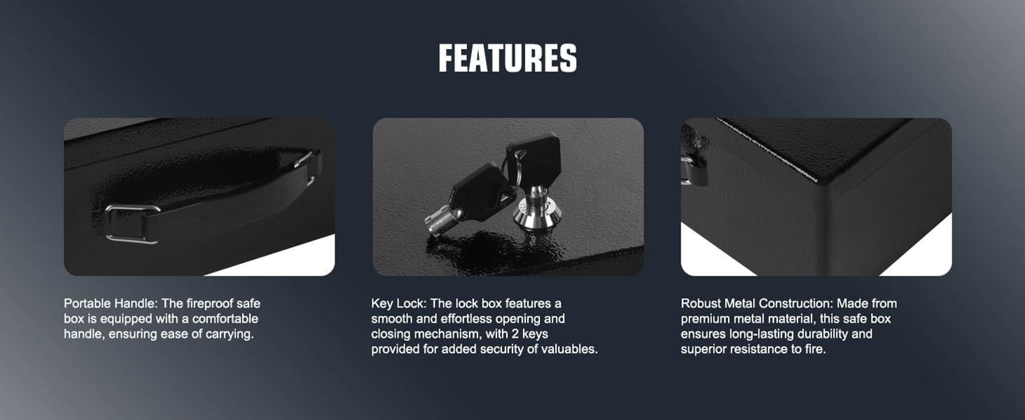 multifuction fireproof box