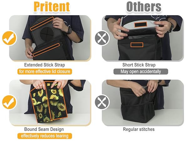 car trash can for car