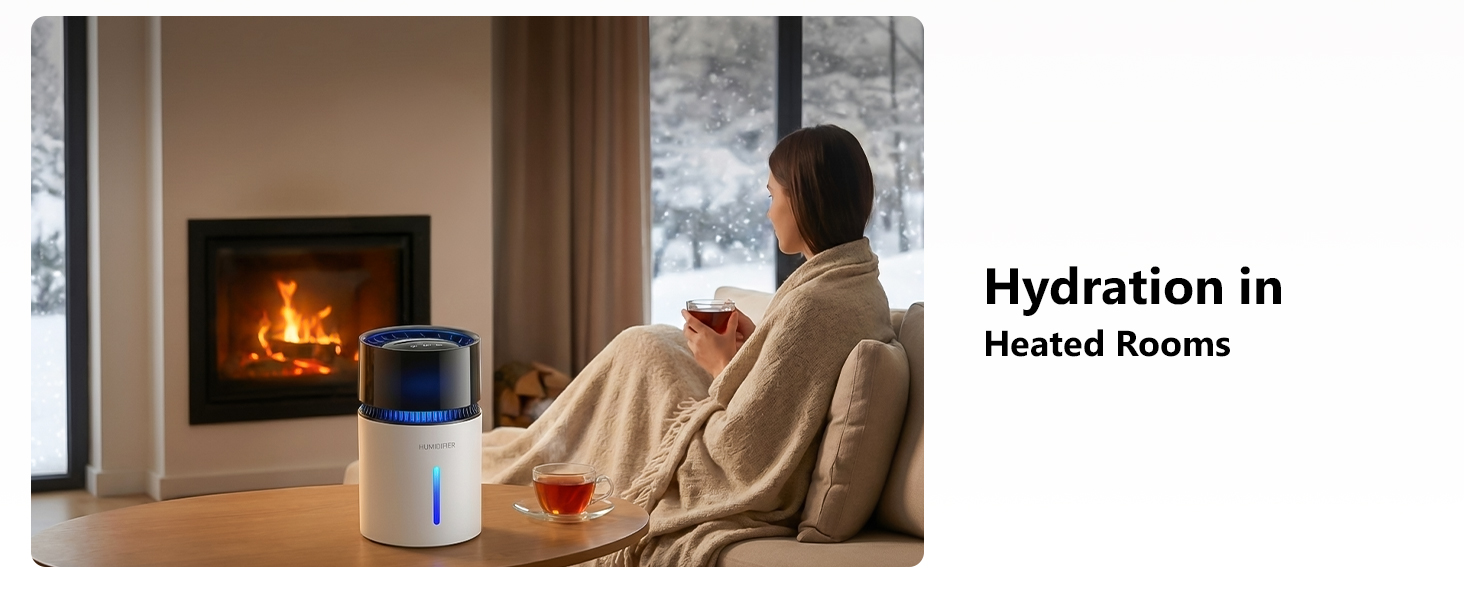 Mist-Free Evaporative Humidifier