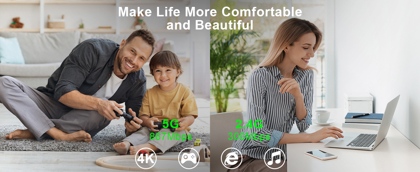 USB WiFi Adapter for Desktop PC