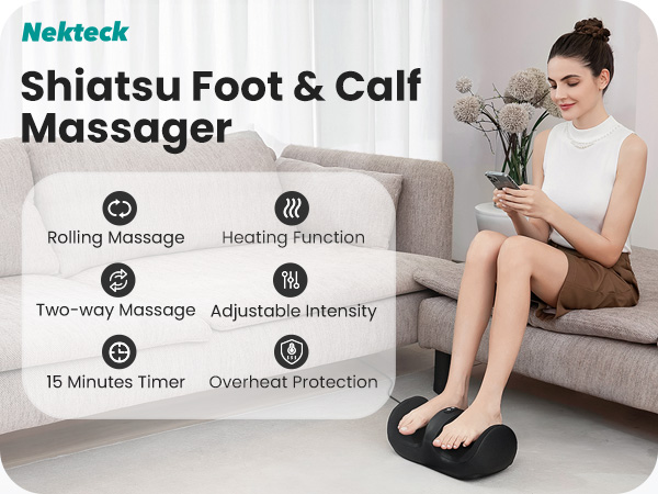 Shiatsu Foot and Calf Massager FM12