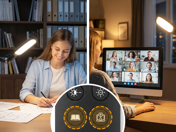 LED Desk Lamp for Home Office
