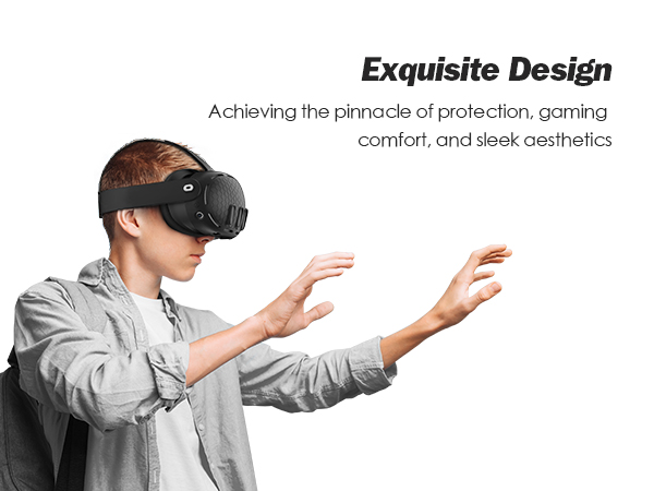  Silicone Head Strap &amp; Protector Cover for Meta/Oculus Quest 3 Accessories