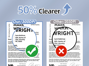 portable printers wireless for travel thermal bluetooth inkless 300dpi M832 phone laptop compact