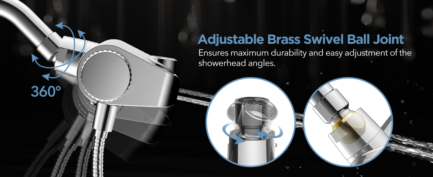 adjustable shower head