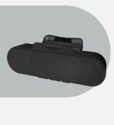 Cyber Acoustics USB & Bluetooth Speaker Bar (CA-2890PRO) USB Powered Speaker with Speakerphone fo...