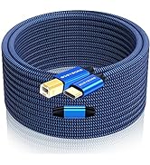 GOSYSONG USB C Printer Cable 40ft, Active USB Printer Cable 2.0 Type A to B, Amplifier Scanner Co...