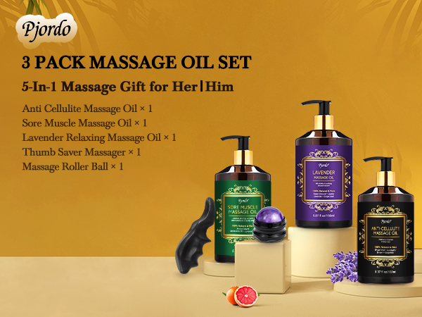 Massage Oil for Massage Therapy