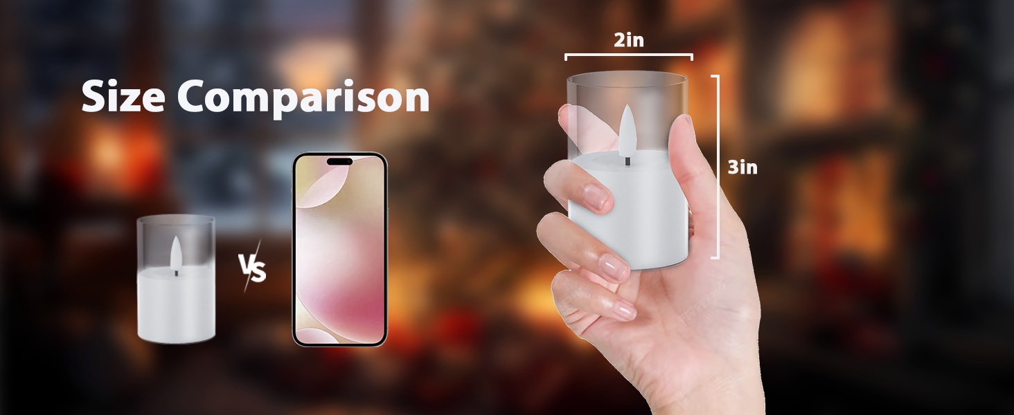 small battery operated led candles