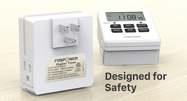 digital timer for lights