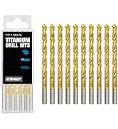 CRALY 1/4 Inch 10-Pc Cobalt Drill Bit