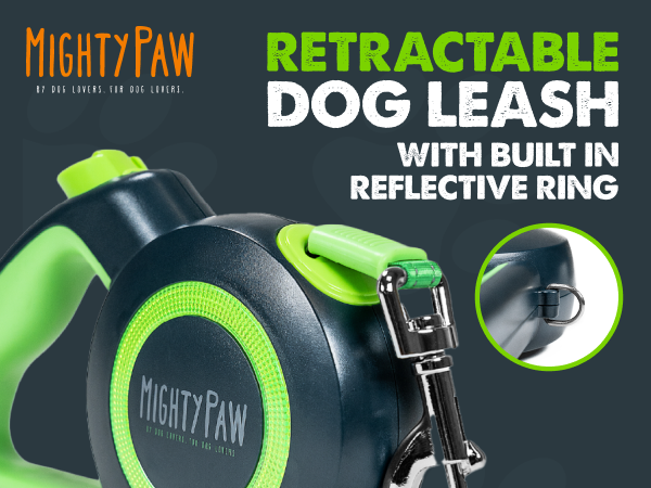 retractable dog leash 