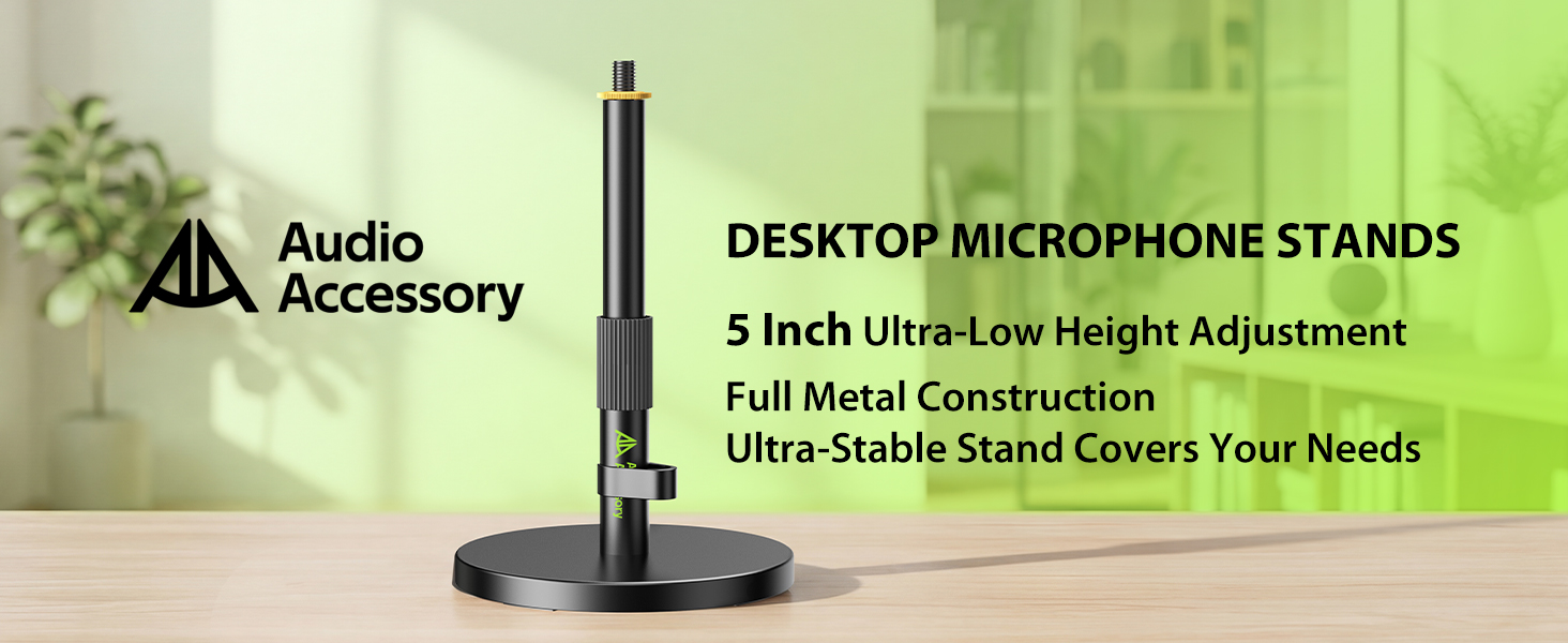 DESKTOP MICROPHONE STANDS