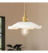 GloMuse Flower Ceramics Pendant Light