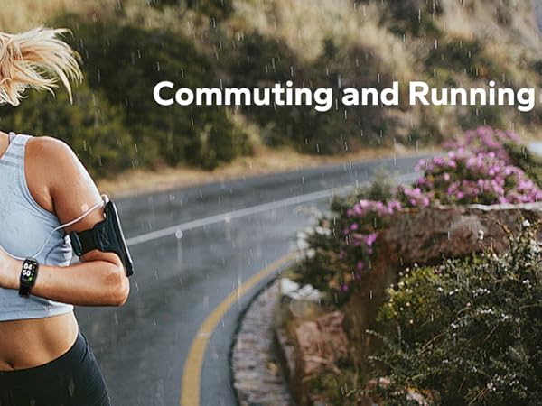 Waterproof for commuting and running