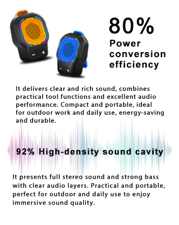 wearable bluetooth speaker