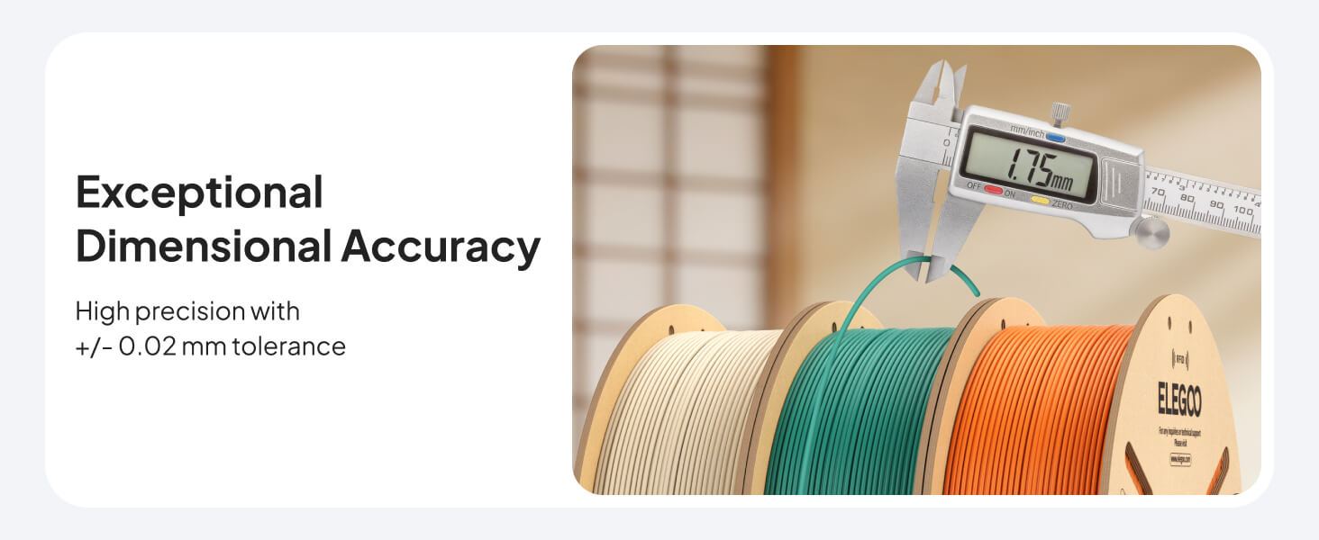 Exceptional Dimensional Accuracy