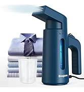 Blesgam Steamer for Clothes 700W, Double Row Steam Clothes Steamer, Travel Steamer with 180ML Lar...