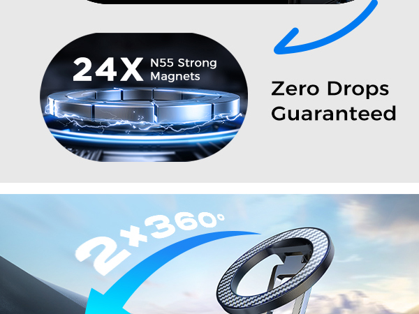 magnetic car phone holder