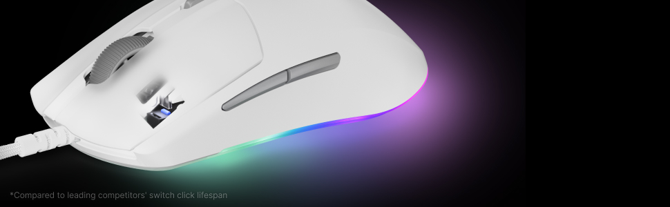 Glowing rgb mouse