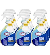 CloroxPro Clorox Clean-Up Disinfectant Cleaner with Bleach Spray, 32 Ounces Each (Pack of 9) (35417)