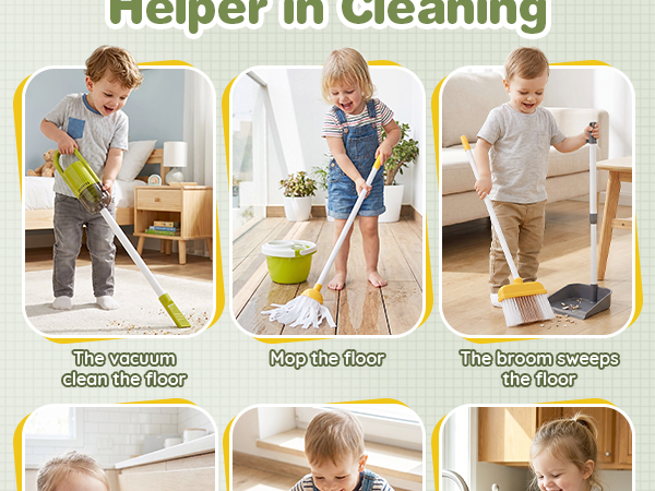 kids cleaning set