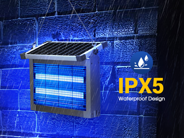 solar powered bug zapper outdoor 