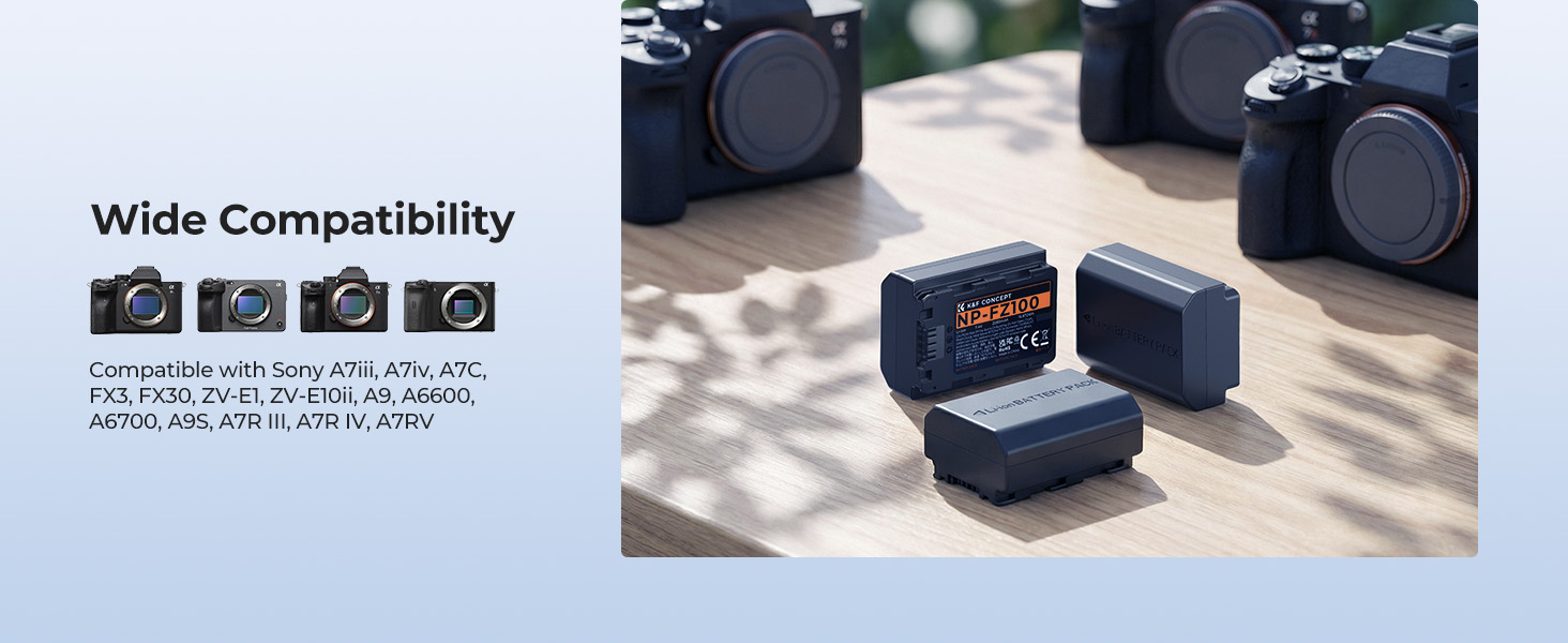 compatible models for sony a7iii, a7iv, a7c