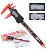 UNIPEC Digital Caliper, Upgraded Calipers 6 inch, Measuring Tool, Electronic Ruler, with Large LC...