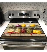 Glass Stove top Cover 28"x 20", Stove Top Covers for Electric Stove, Flat Range Mat for Glass Coo...