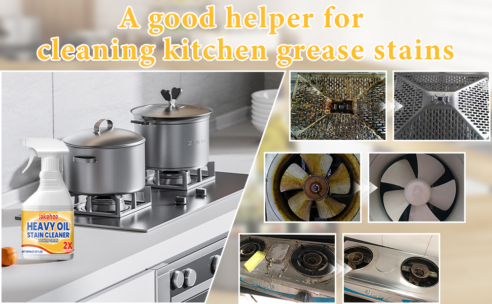 Kitchen Heavy Oil Cleaner