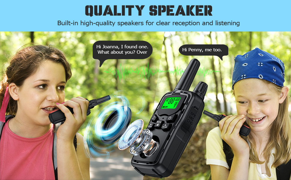 recharge walkie talkie for good gift teenager walky talky