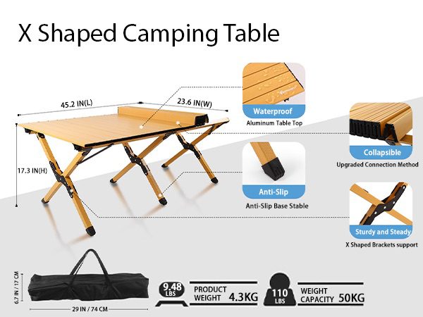 Lightweight Camping Table