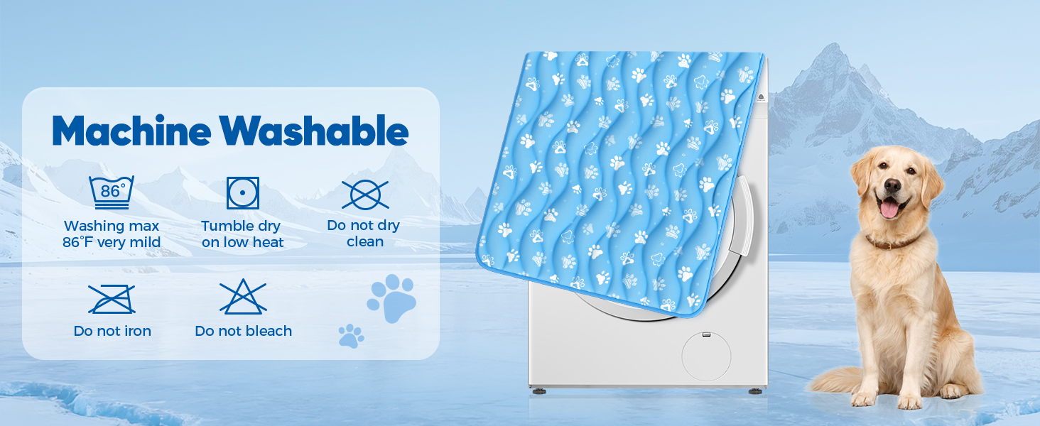 Easy to clean, machine washable, and with a non-slip base for safety at home or on the go