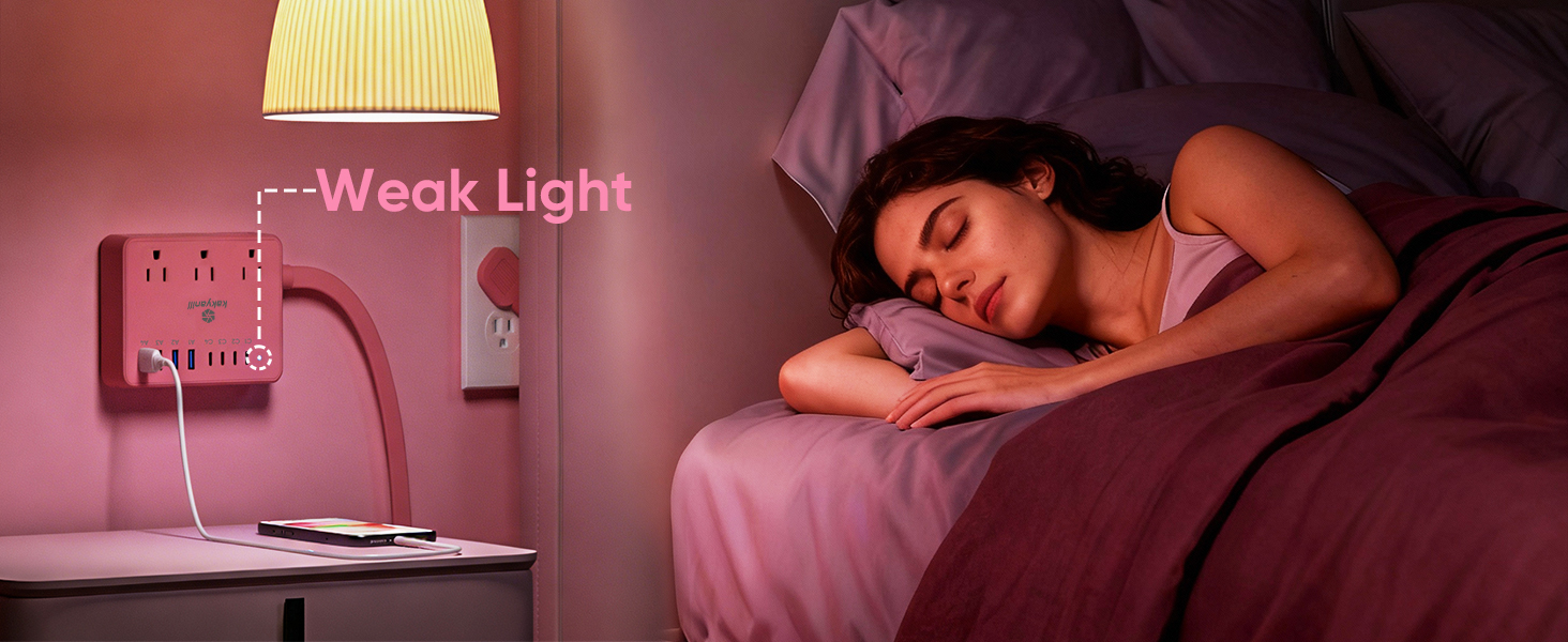 Weak lighting will merely affect sleep.