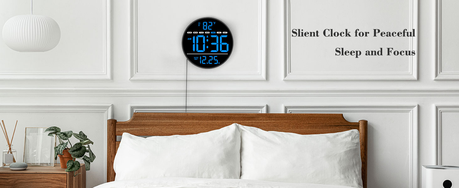 slient wall clock
