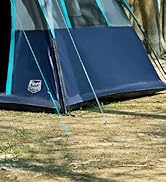 TIMBER RIDGE 6 Person Blackout Camping Tent, 60s Easy Setup Instant Cabin Tent for Family