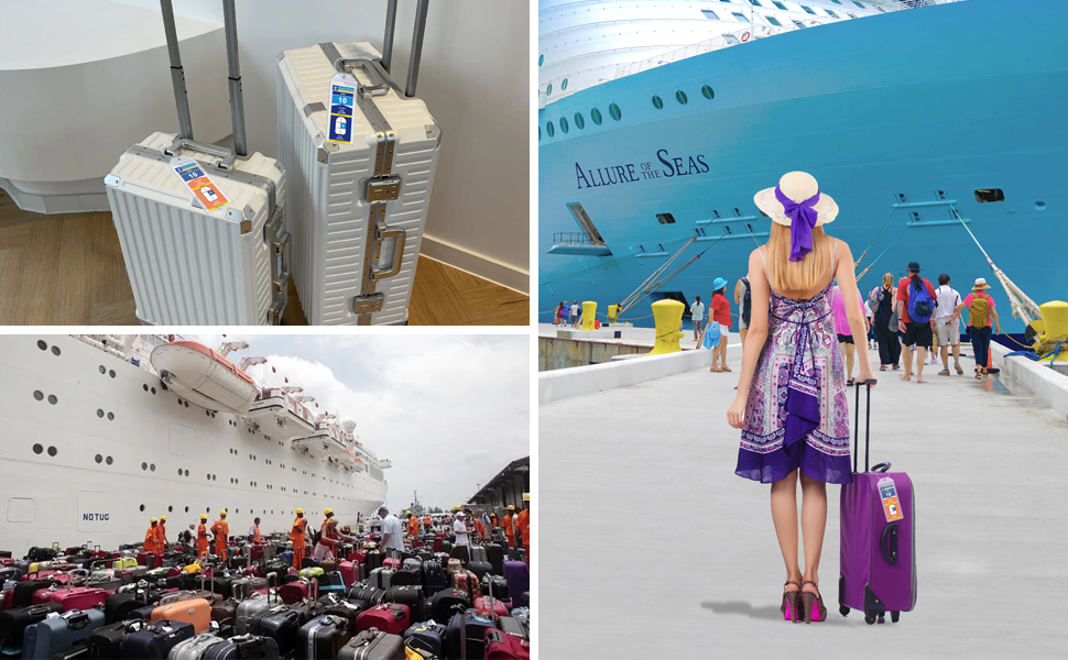 cruise luggage tags