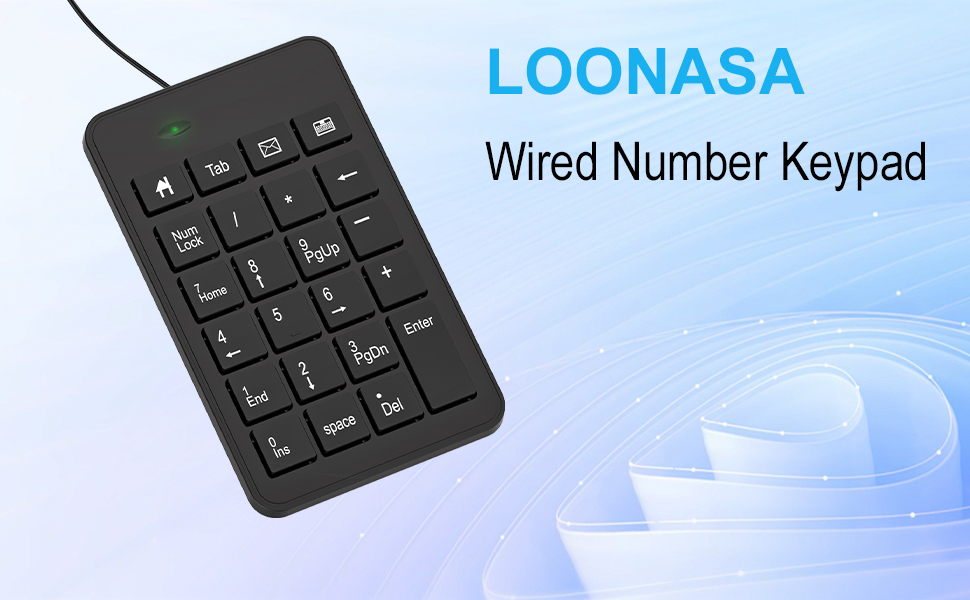numeric keypad