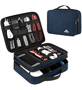 MATEIN Electronic Travel Organizer Case, Portable Travel Cord Organizer | Water Resistant, for Ea...