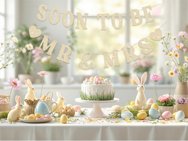 engagement party banners wedding shower