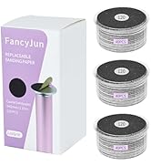 120PCS Medium 120 Grit Replaceable Sandpaper Discs for Electric Foot Callus Removers - 42mm/1.65i...