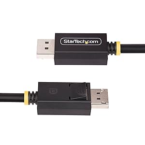 3ft DisplayPort 2.1 Cable, VESA Certified DP80 DisplayPort Cable w/UHBR20/HDR/DSC 1.2a/HDCP 2.2