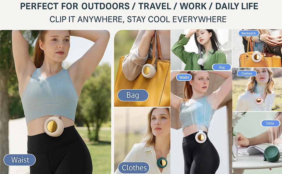 Portable Small Whirlwind Bladeless Fan