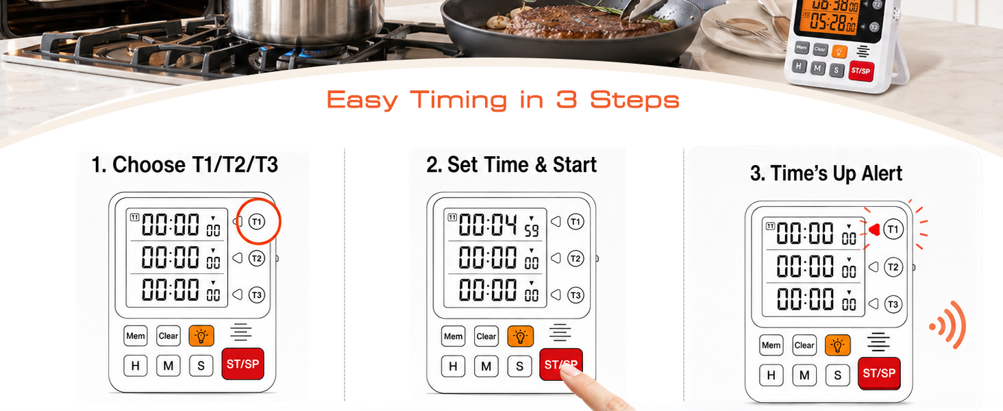 Easy Timing in 3 Steps